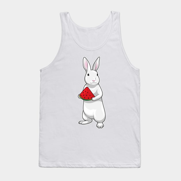 Rabbit Watermelon Tank Top by Markus Schnabel